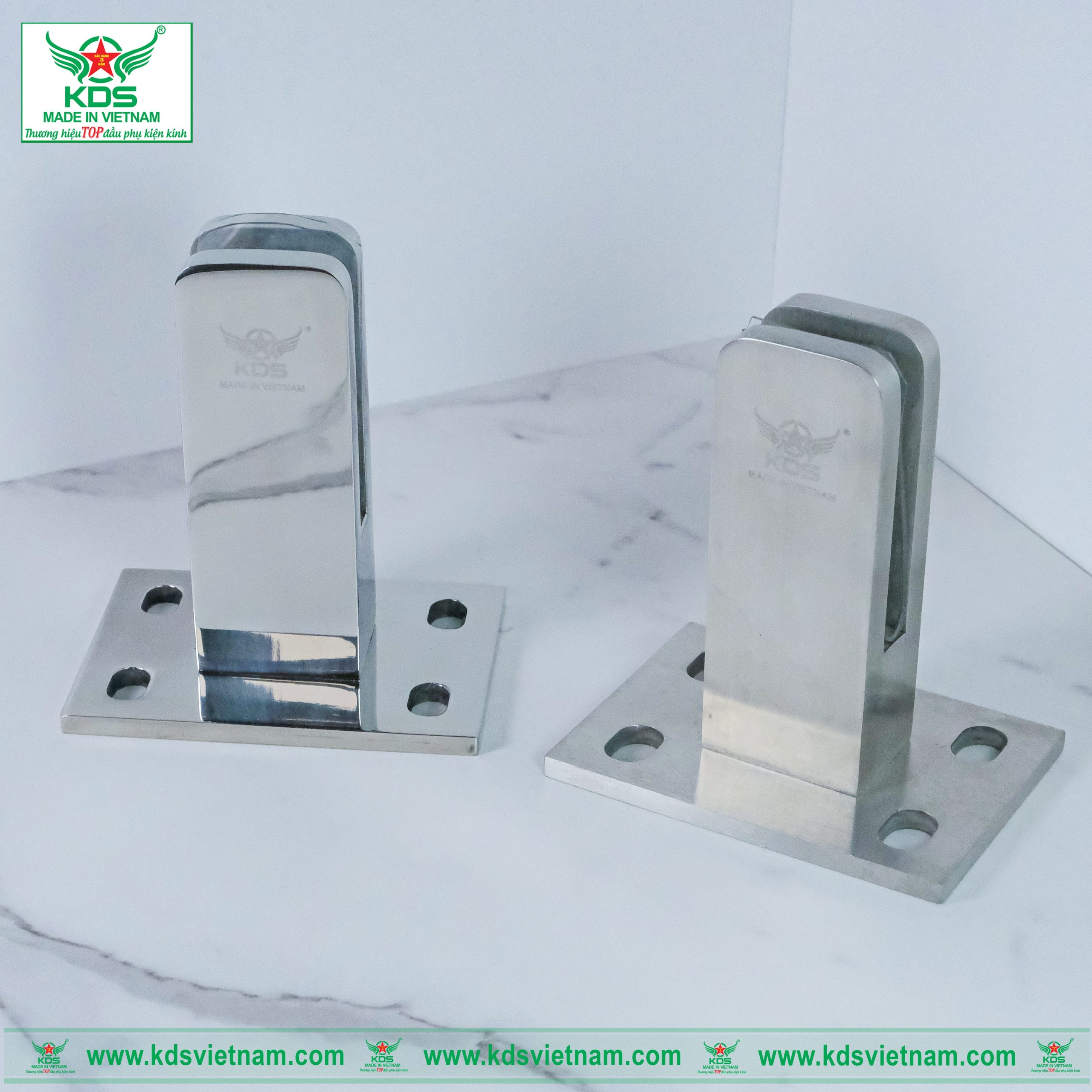 Trụ ngàm lan can kính inox 304 giá tốt – Giao hàng toàn quốc