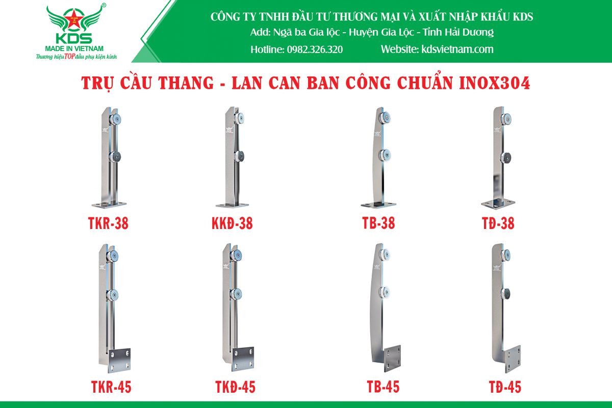 trụ kính inox